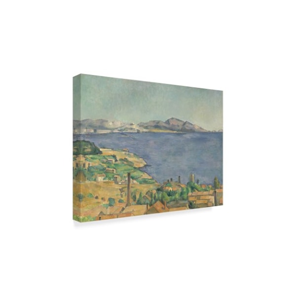 Paul Cezanne 'The Gulf Of Marseilles' Canvas Art,35x47